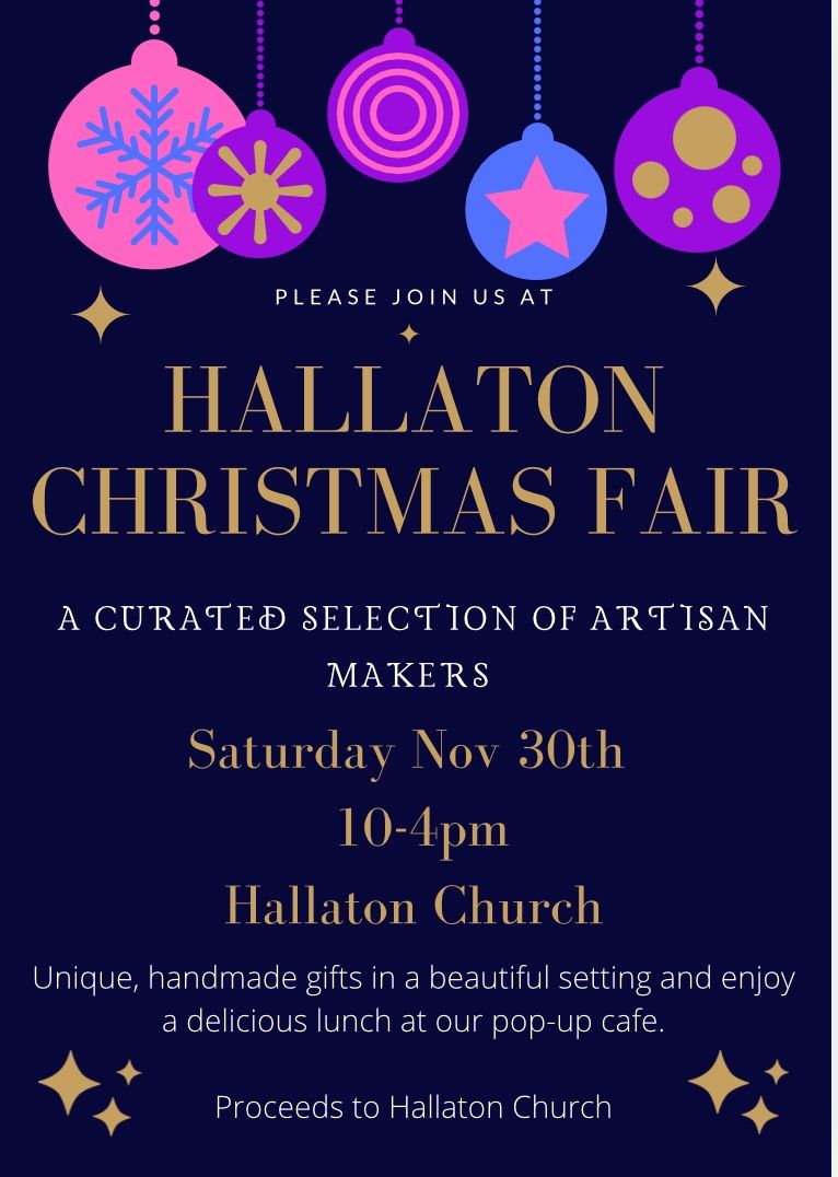 Hallaton Christmas fair