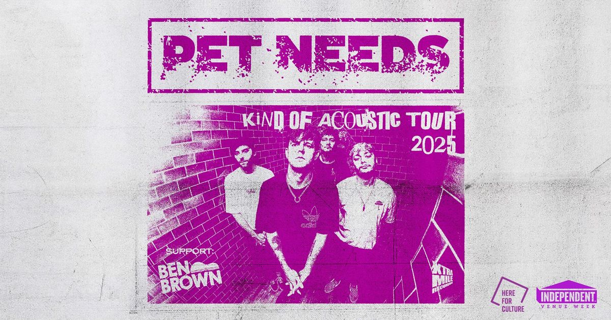 Pet Needs - Kind Of Acoustic Tour @ Parish Dive Bar, Huddersfield - IVW 2025