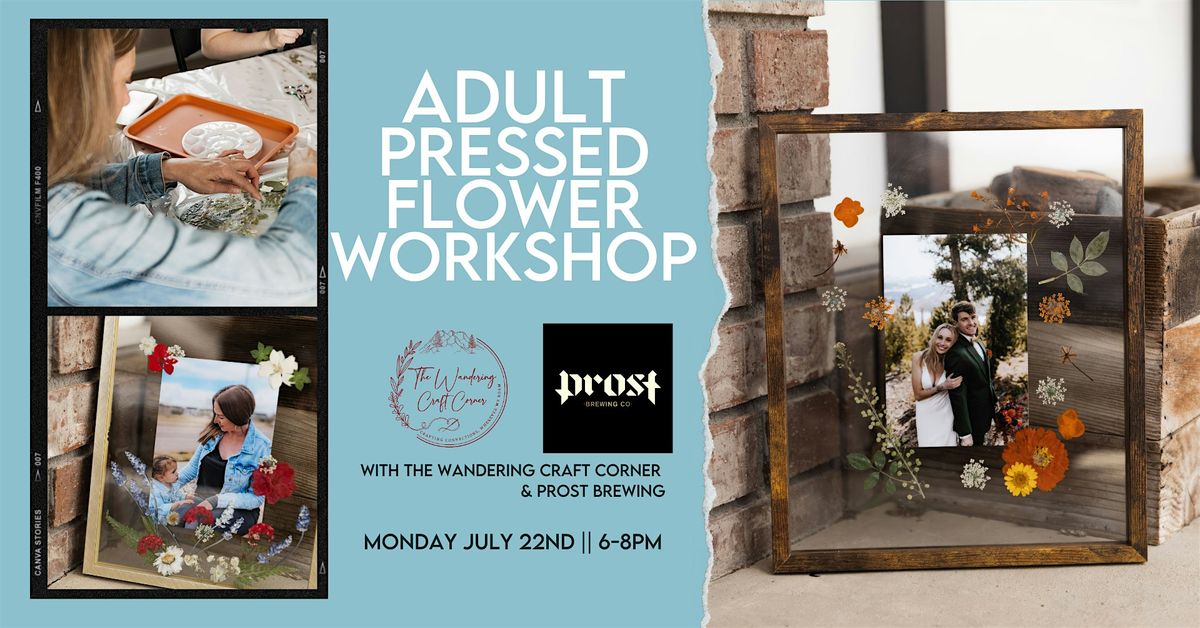 Adult Floating Flower Frame Workshop
