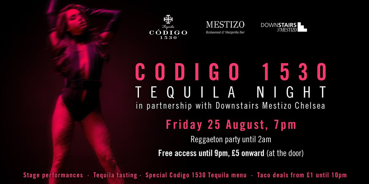 A night of reggaeton with Downstairs Mestizo Chelsea and Codigo 1530