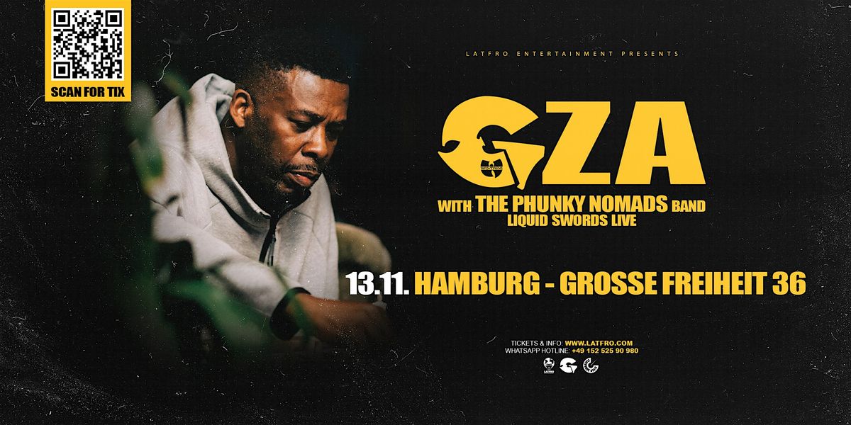 GZA & The Phunky Nomads Live in Hamburg