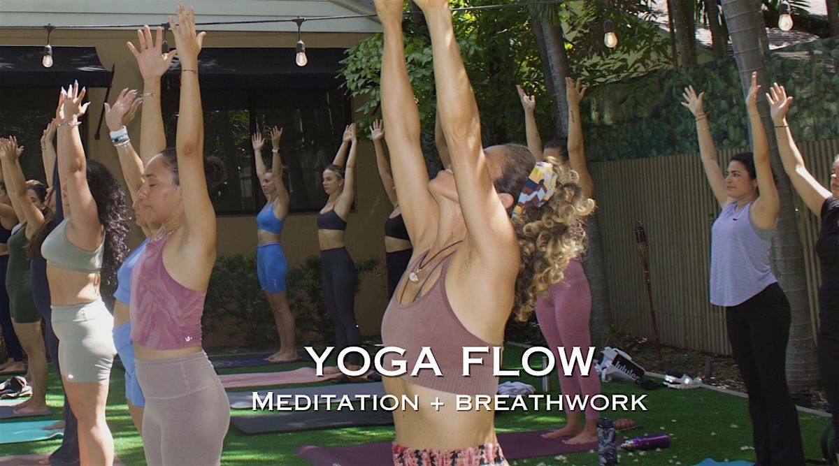 YOGA, INTUITION WORKSHOP + FARMERS MKT \u2730 OUTDOOR FLOW \u2730