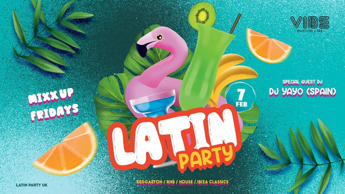 Latin Party Lancaster - Friday 7th February | VIBE