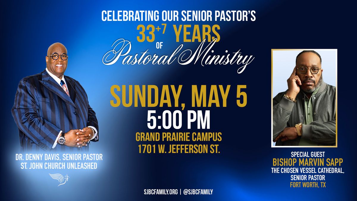 Pastor Davis' 33+7 Years Anniversary Celebration
