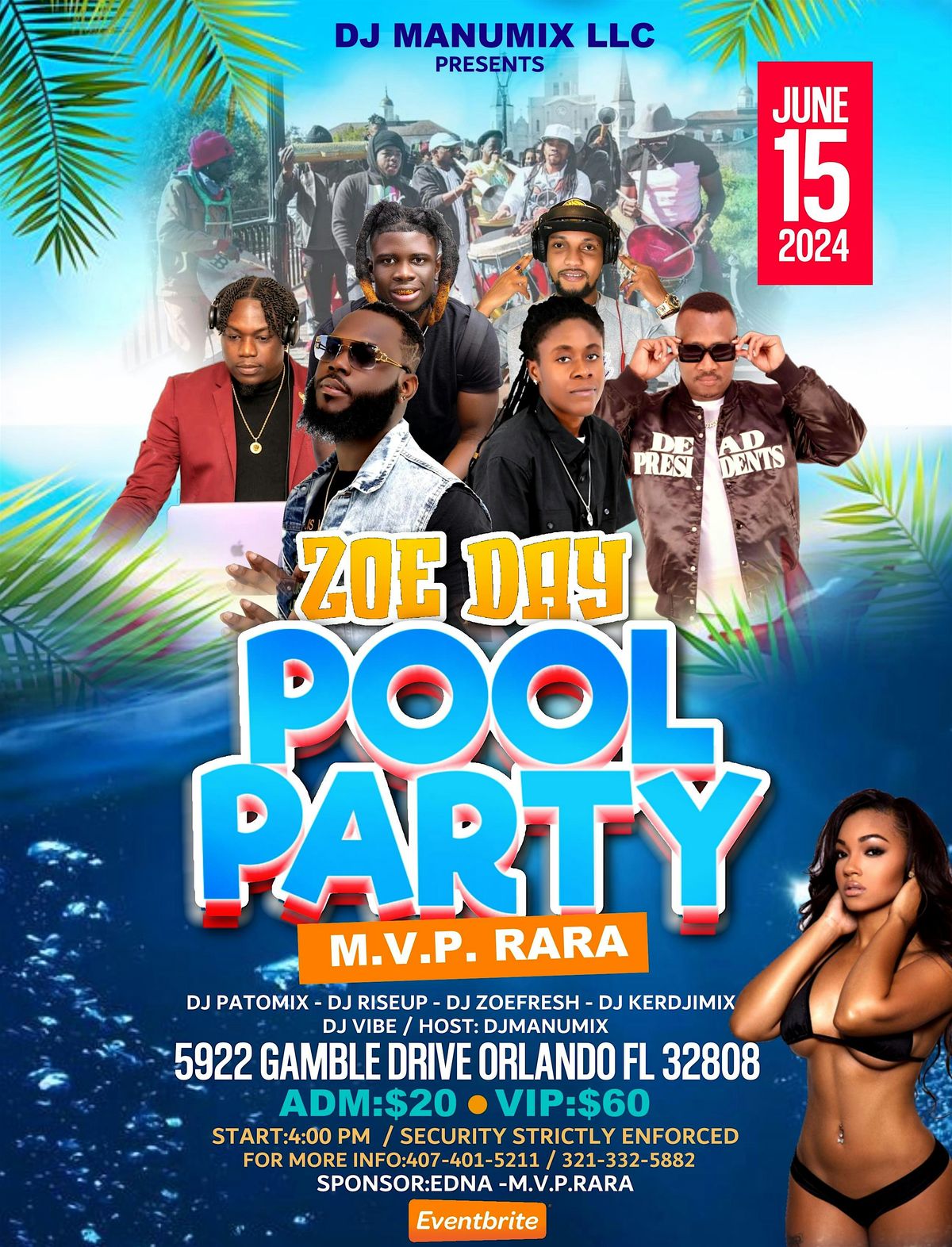 Get ready to splash and have fun at Zoe Day pool party.