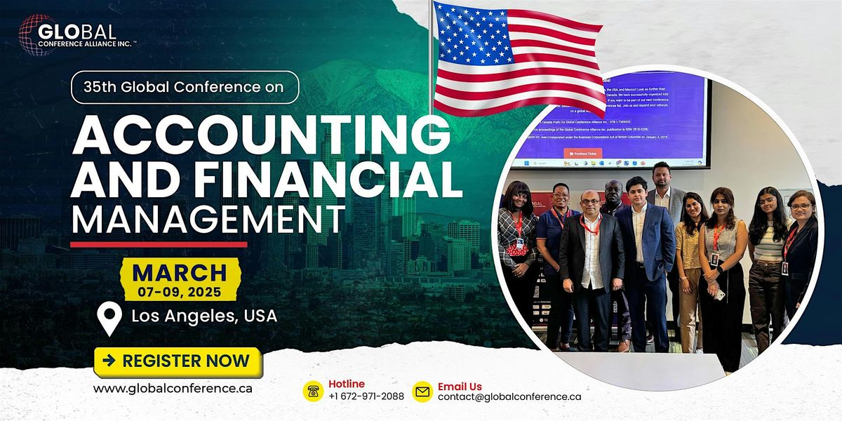 35th Global Conference on Accounting and Financial Management (GCAFM)