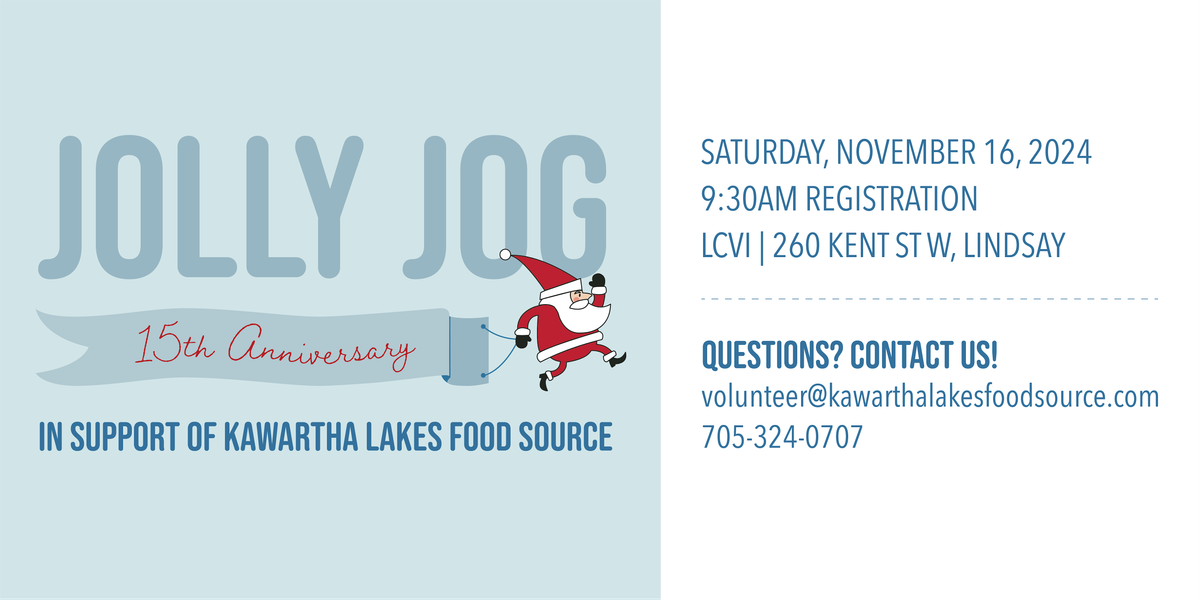 15th Annual Lindsay Jolly Jog 2024