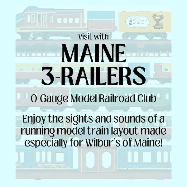 Maine 3 Railers Model Train