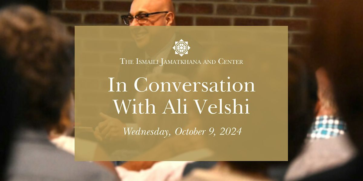 In Conversation with Ali Velshi