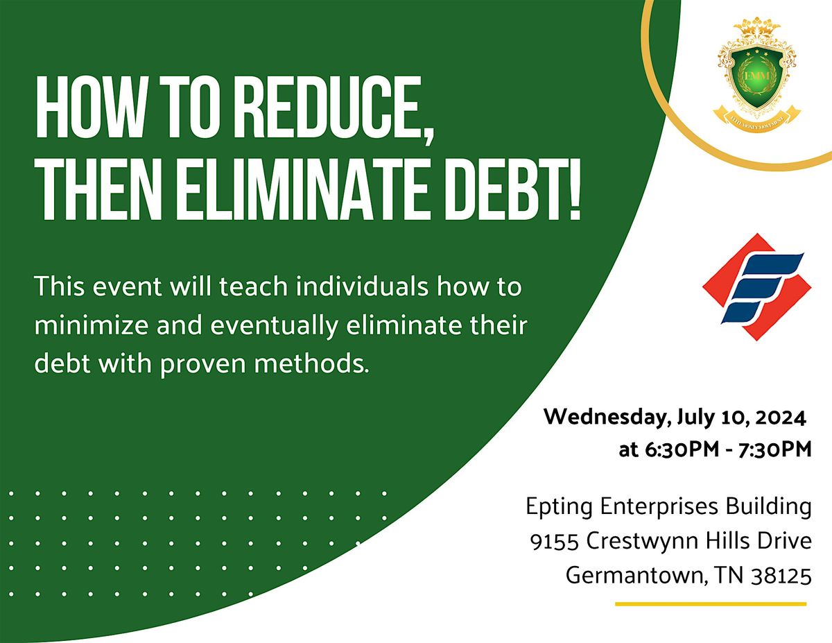 How to Reduce, Then Eliminate Debt