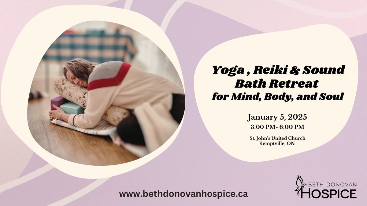 Yoga, Reiki & Sound Bath Retreat 