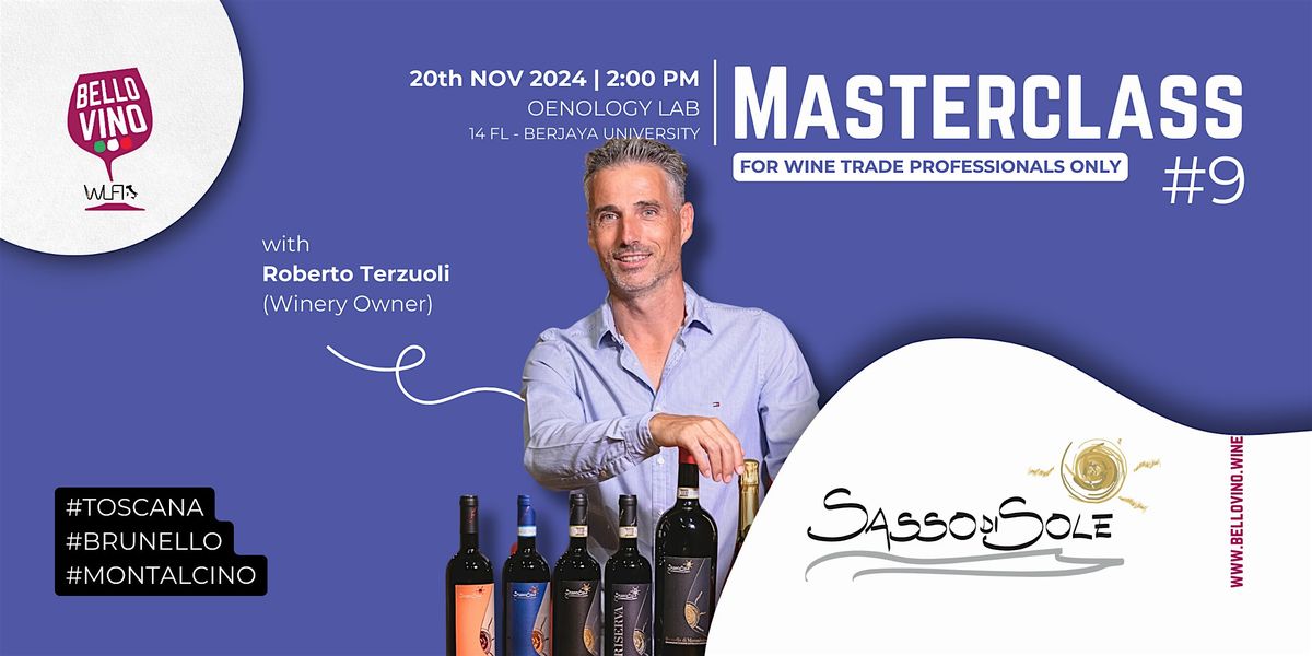 Bello Vino | Italian Wine Masterclass with Sasso di Sole