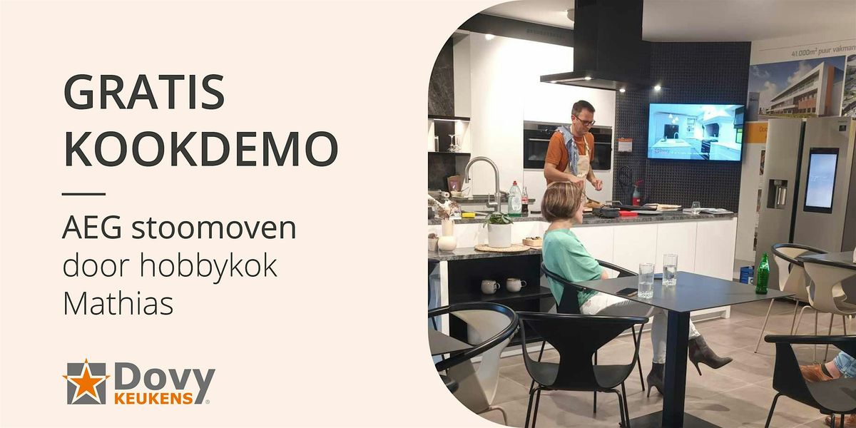 Gratis kookdemo met AEG stoomoven  - Dovy Dendermonde