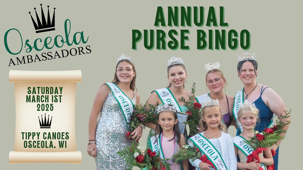 8th Annual Designer Purse Bingo \/ Osceola Ambassador Fundraiser