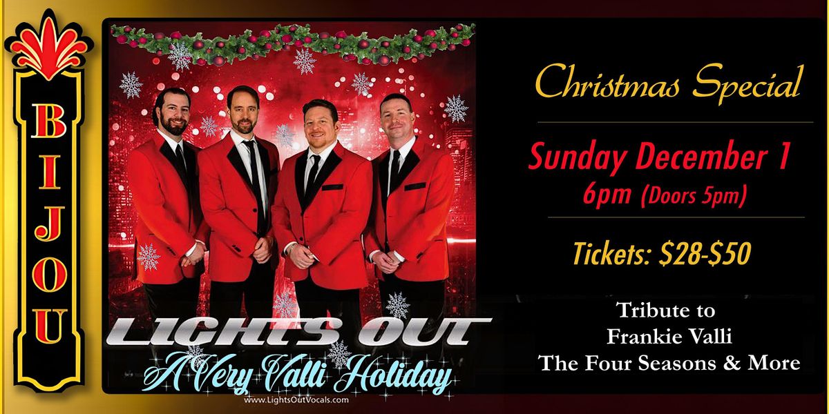 The Hits of Frankie Valli & More: Christmas Special
