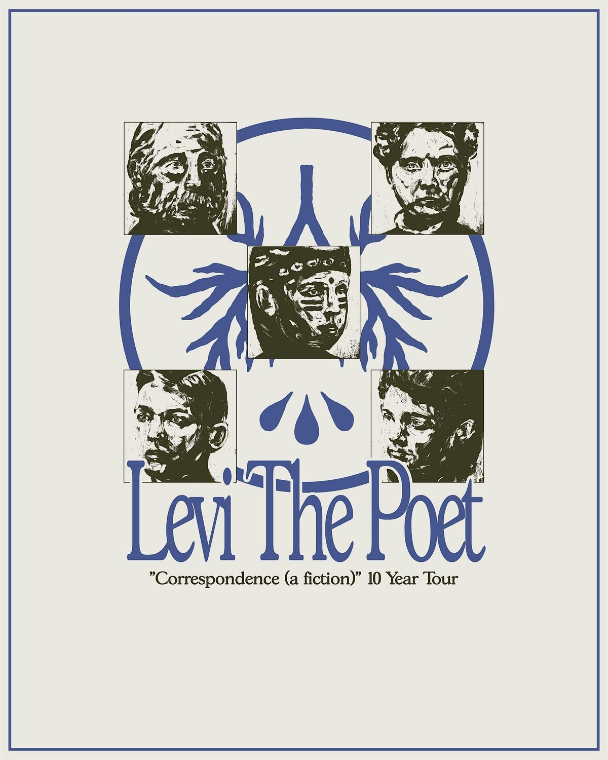 Free Space Presents: Levi The Poet "Correspondence (a fiction)" 10 Year Tour @ Part Time Records