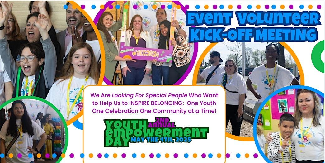 Volunteer Kickoff Night for Youth Empowerment Day 2025