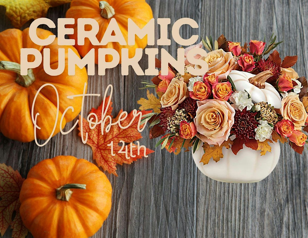 Ceramic Pumpkin Workshop