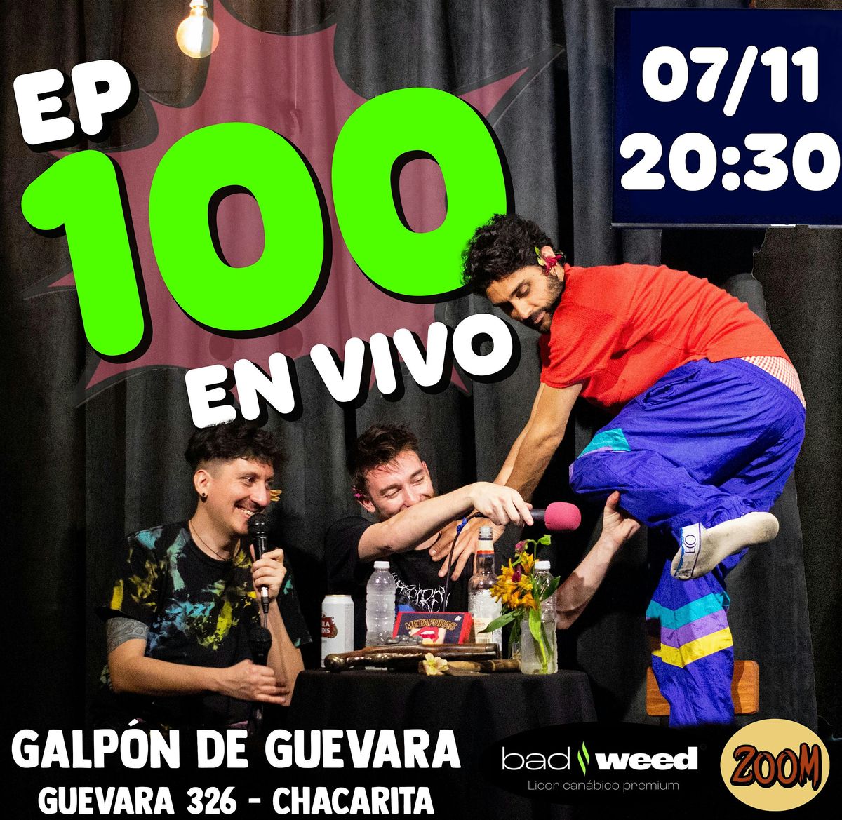 Met\u00e1foras y Cospeles EN VIVO, especial 100 Episodios