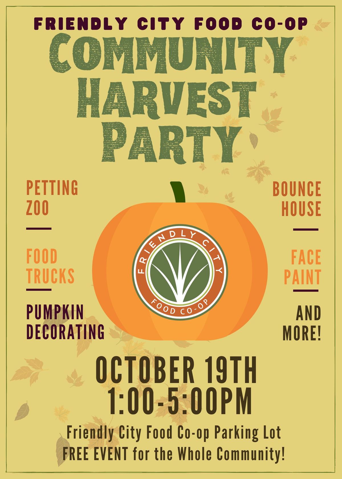 Community Harvest Party