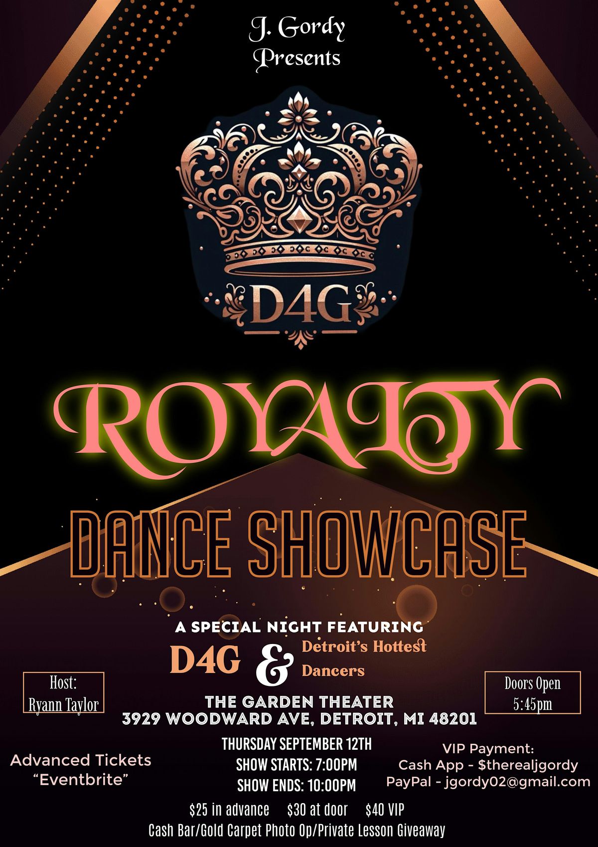 Royalty Dance Showcase