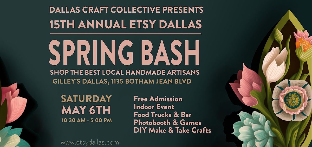 15th Annual Etsy Dallas Spring Bash, Gilley's Dallas, 6 May 2023