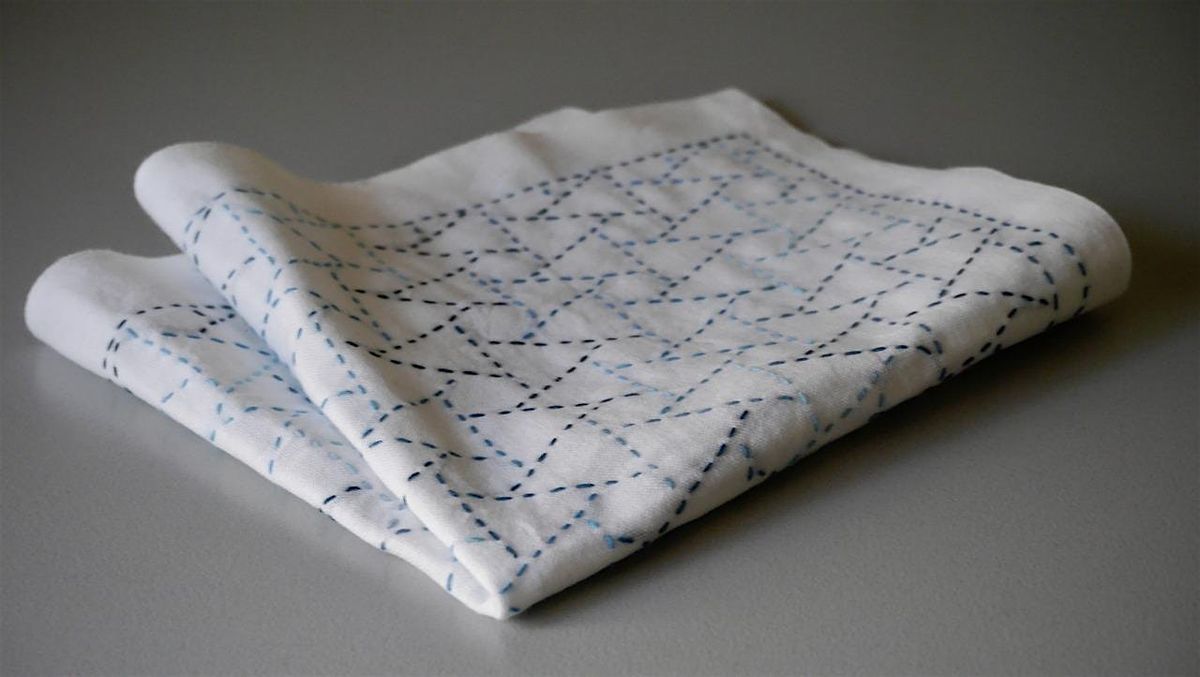 Sashiko mending - Mindful mending - Visible mending