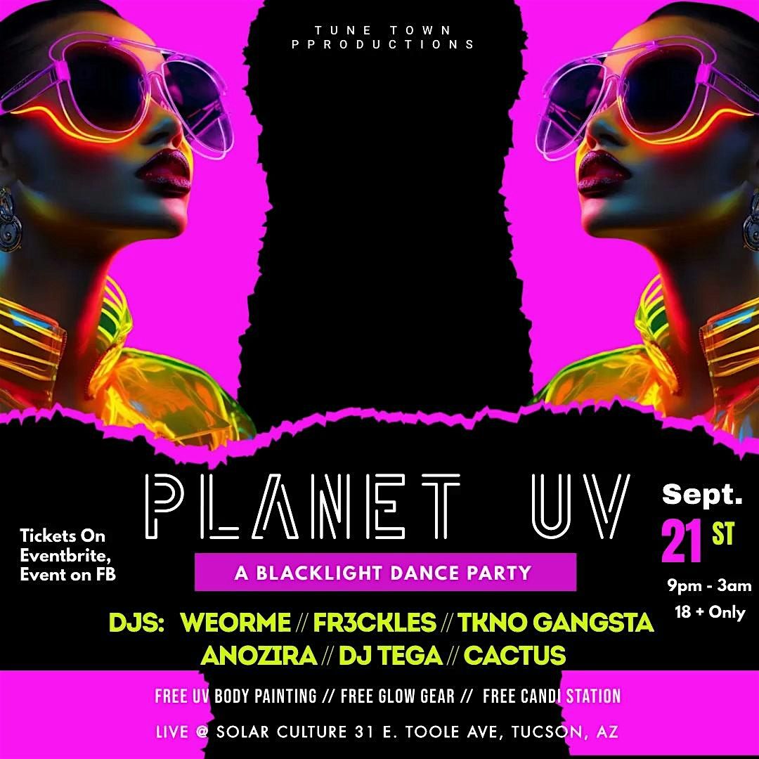 Planet UV - A Blacklight Dance Party