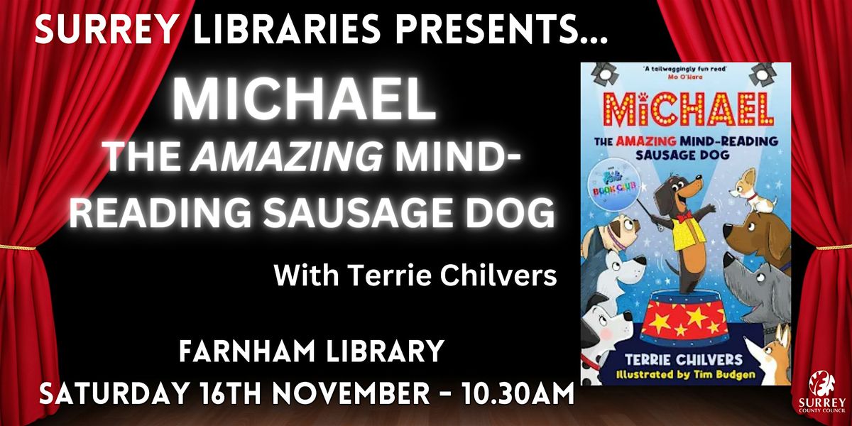 Michael the Amazing Mind-Reading Sausage Dog with Terrie Chilvers