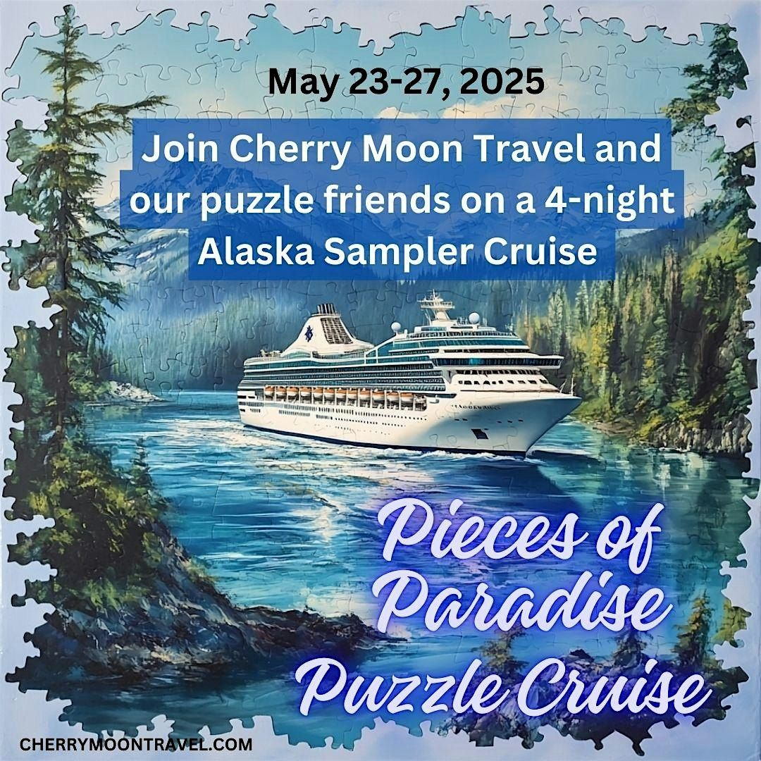 Pieces of Paradise Jigsaw Puzzle Cruise - This will sell out!