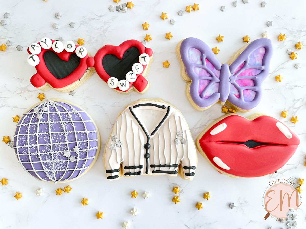 Taylor Swift Inspired Cookie Decorating Class, The Latte Cafe, Antioch ...