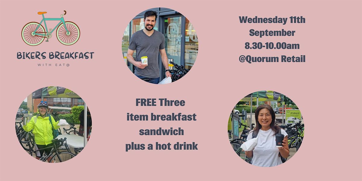 Free Bikers Breakfast- September Event