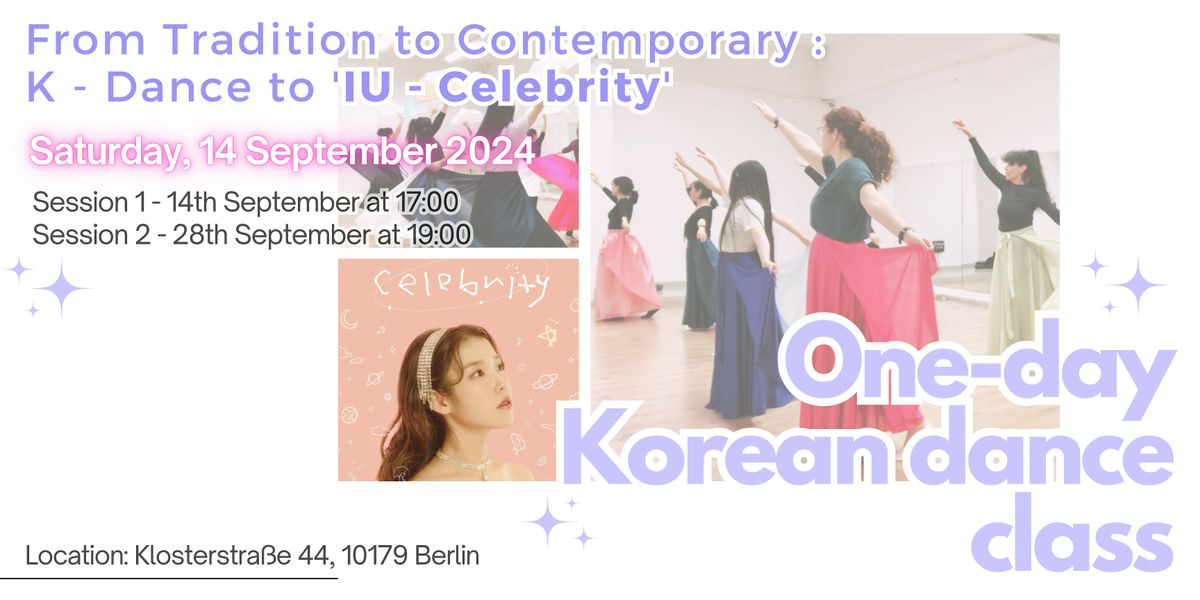 Berlin Korean dance - One day class (with K-POP music)