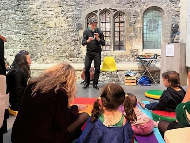Free Under 5s Family Workshop: Storytelling and Music with Paul Rubinstein