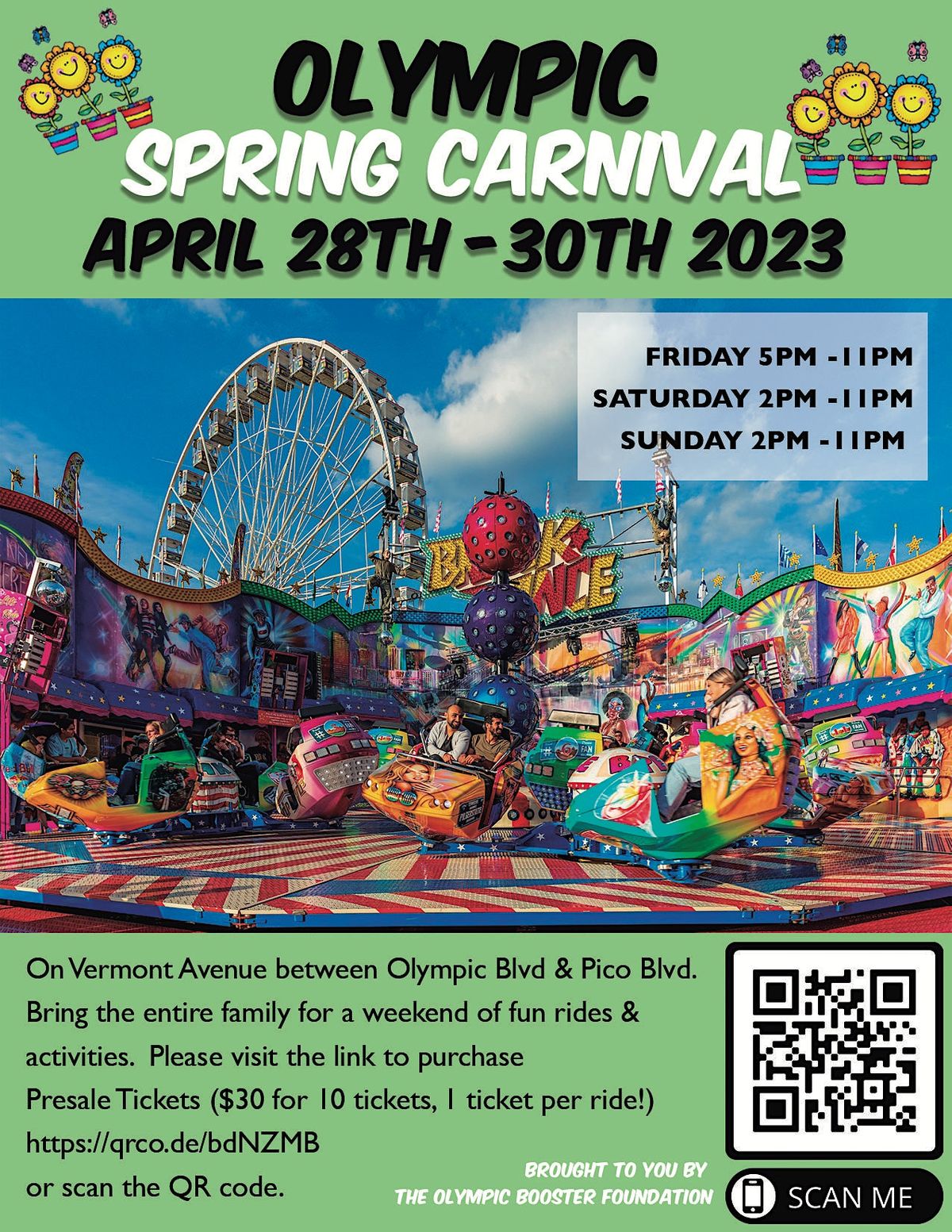 OLYMPIC SPRING CARNIVAL, 1130 S Vermont Ave, Los Angeles, 28 April to ...