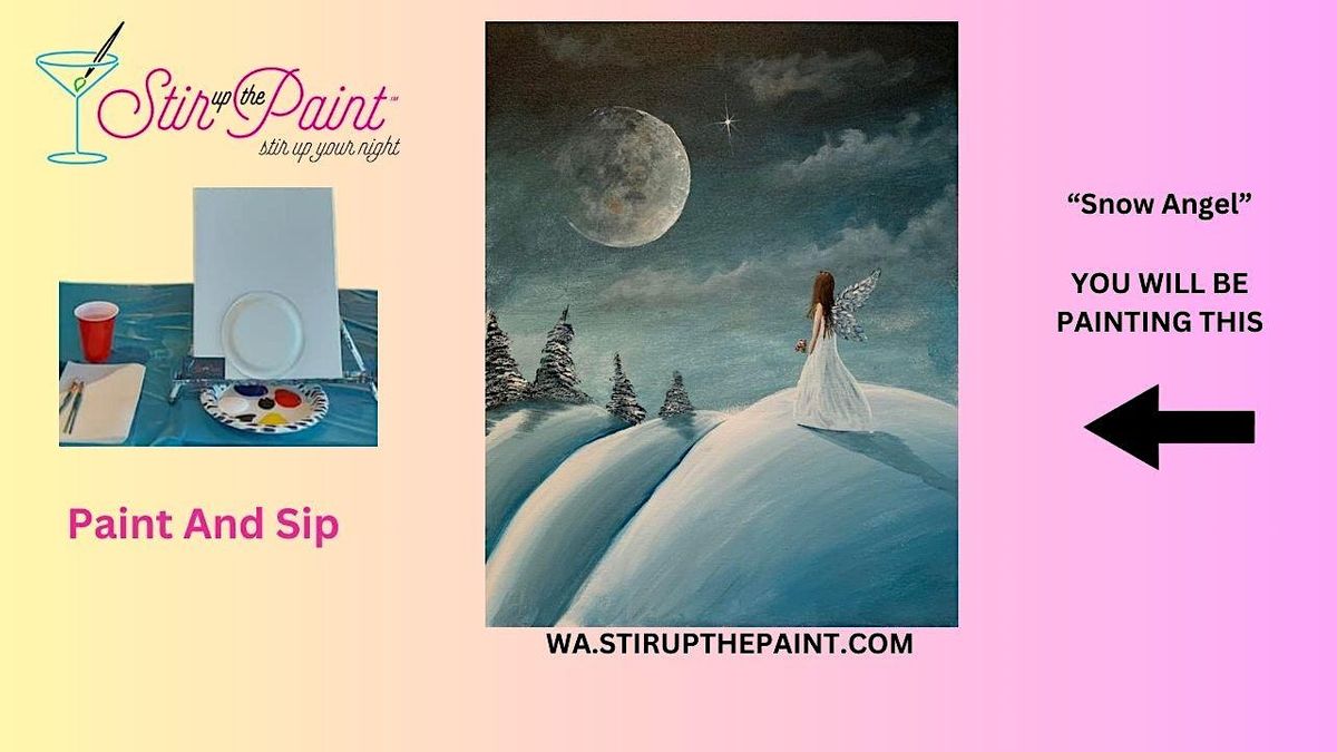 Seattle Paint and Sip, Paint Party, Paint Night  with Stir Up The Paint