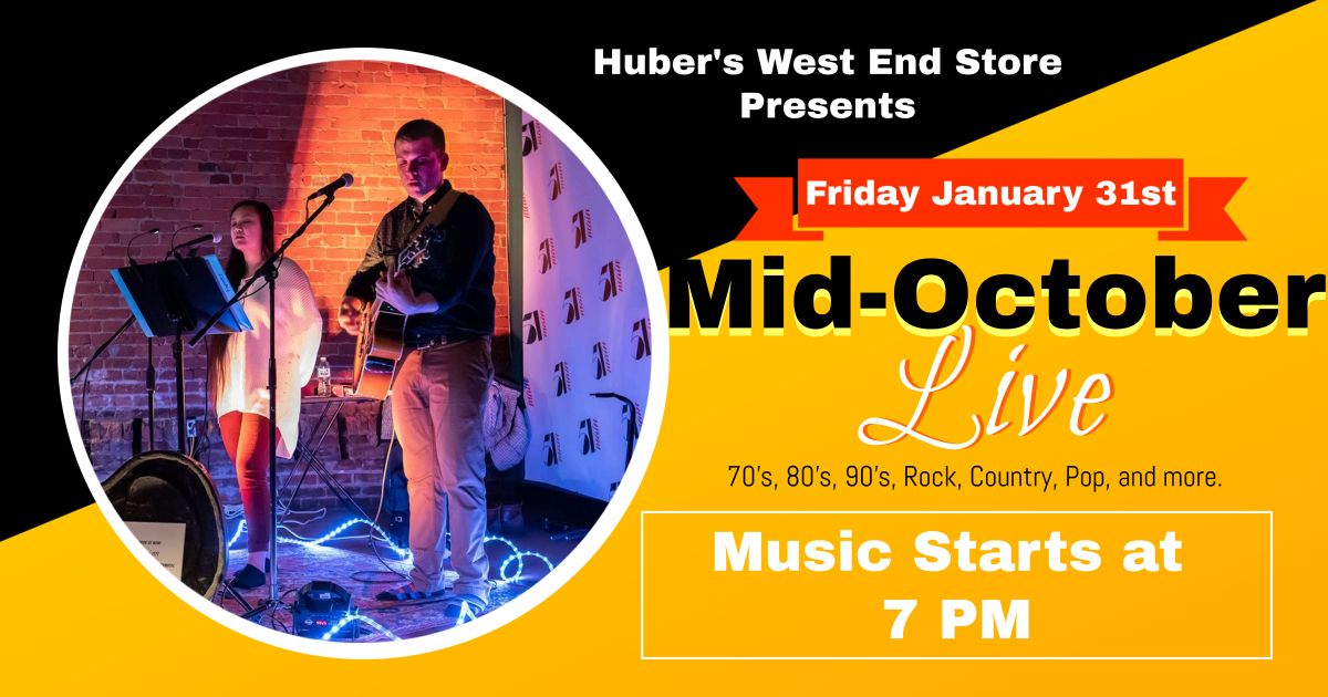 Mid-October Live at Huber's!