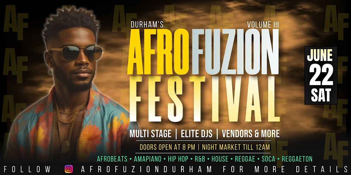 AfroFuzion Festival: Volume III