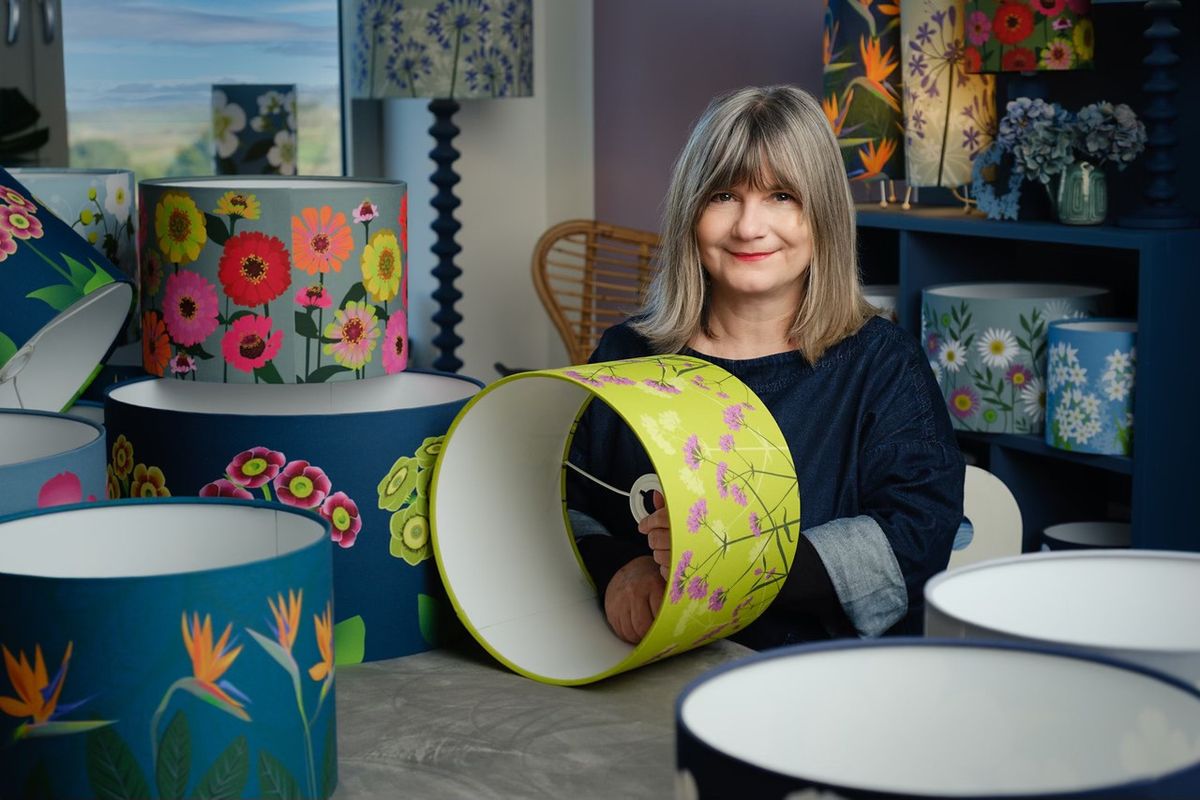 Designer Lampshade Workshop with Alison Bick