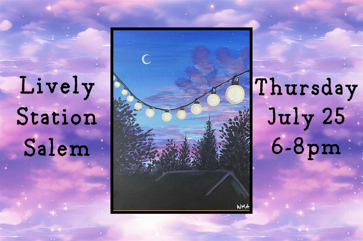 Paint Night at Lively Station