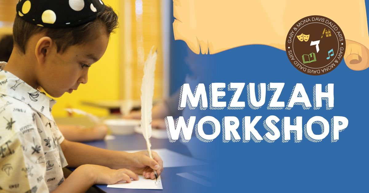 Mezuzah Workshop @Four Arts Children's Library