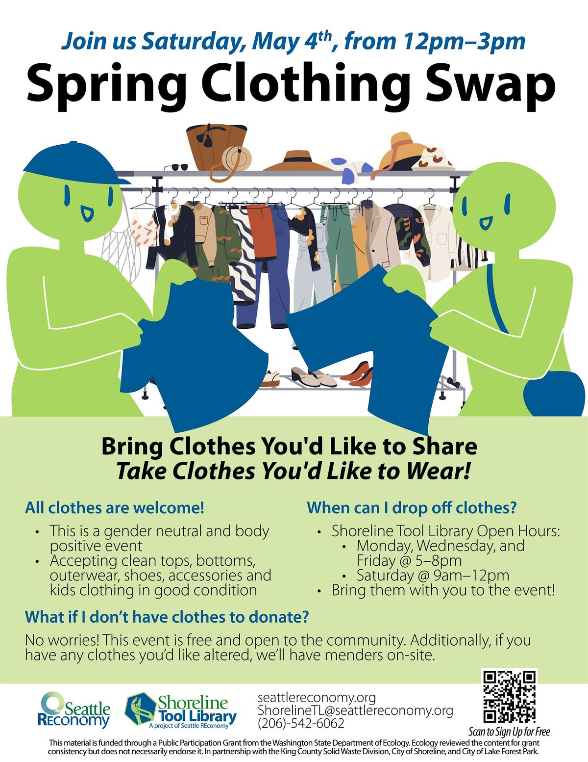 Spring Clothing Swap