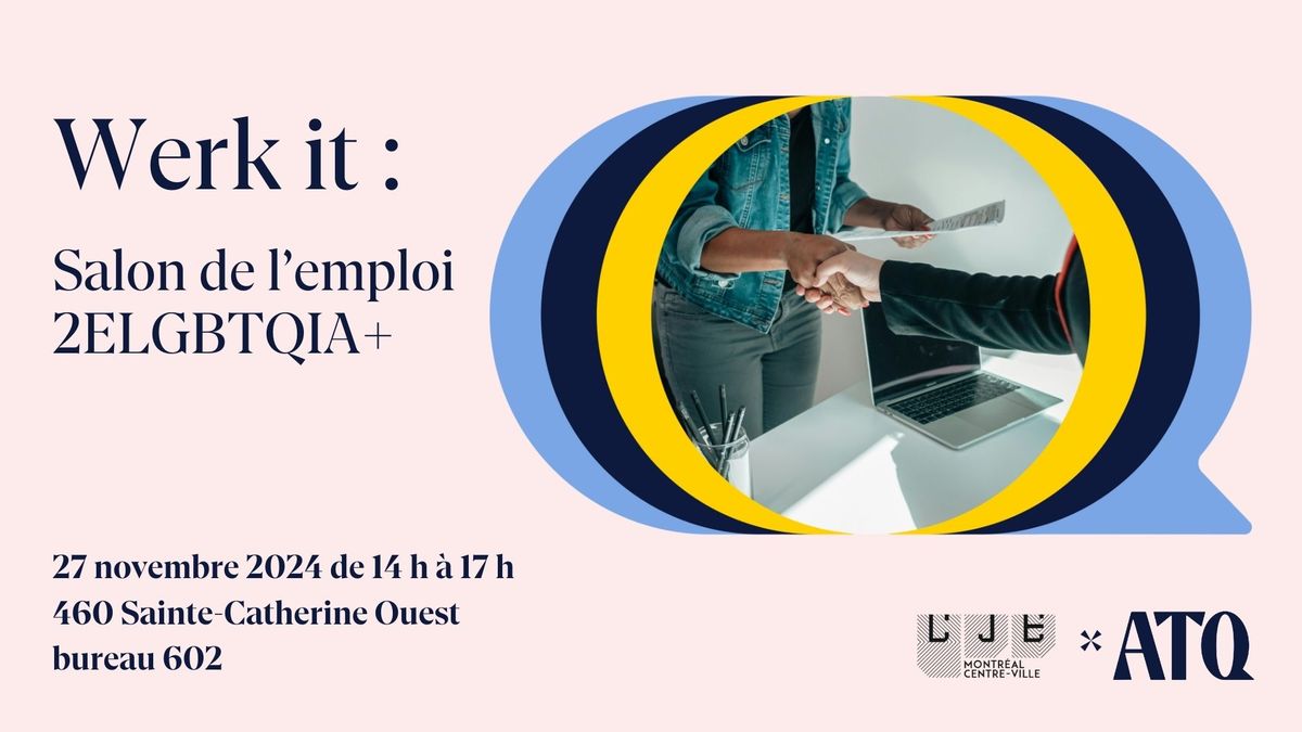 Werk it | Salon de l'emploi 2ELGBTQIA+