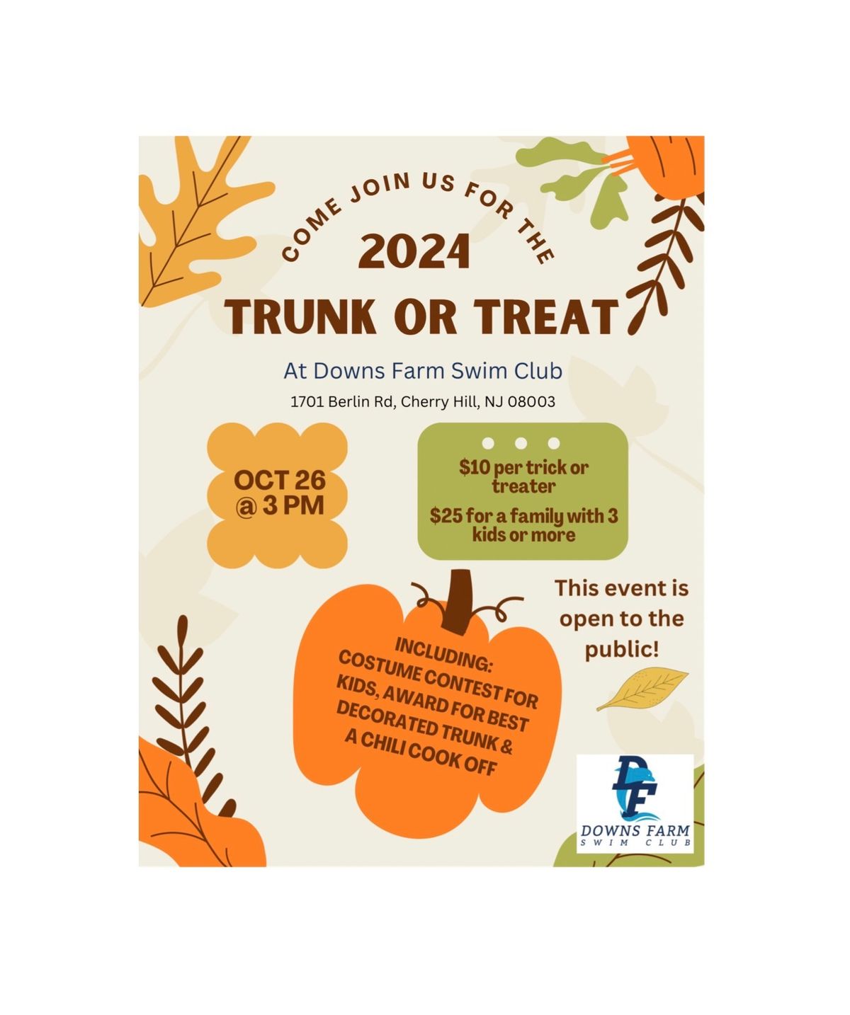 DFSC Trunk or Treat