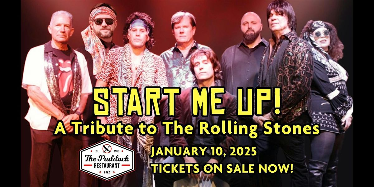PBKC presents "Start Me UP! A Tribute to The Rolling Stones" Dinner & Show