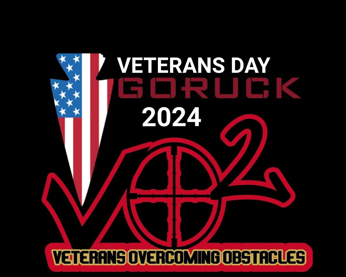 VO2 GORUCK VETERANS DAY RUCK\/CHALLENGE