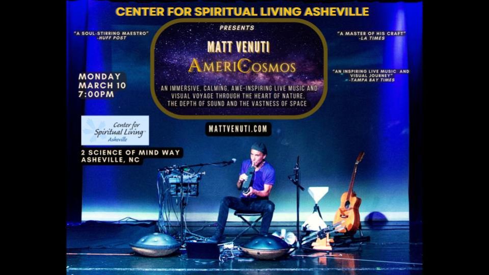 Matt Venuti AmeriCosmos in Asheville