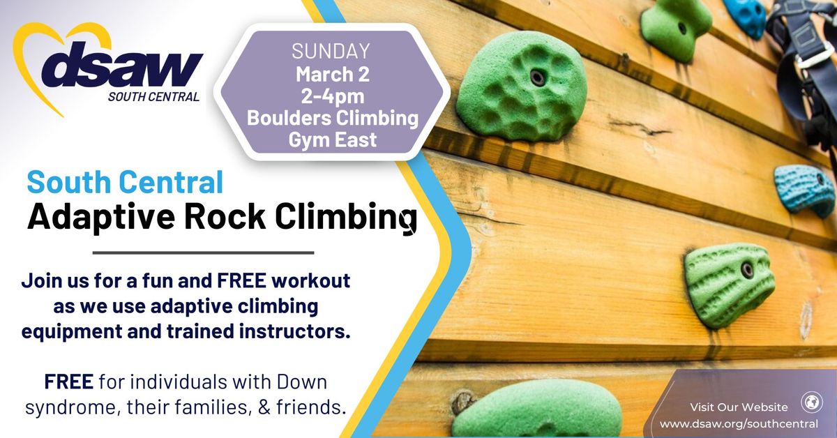 Adaptive Rock Climbing