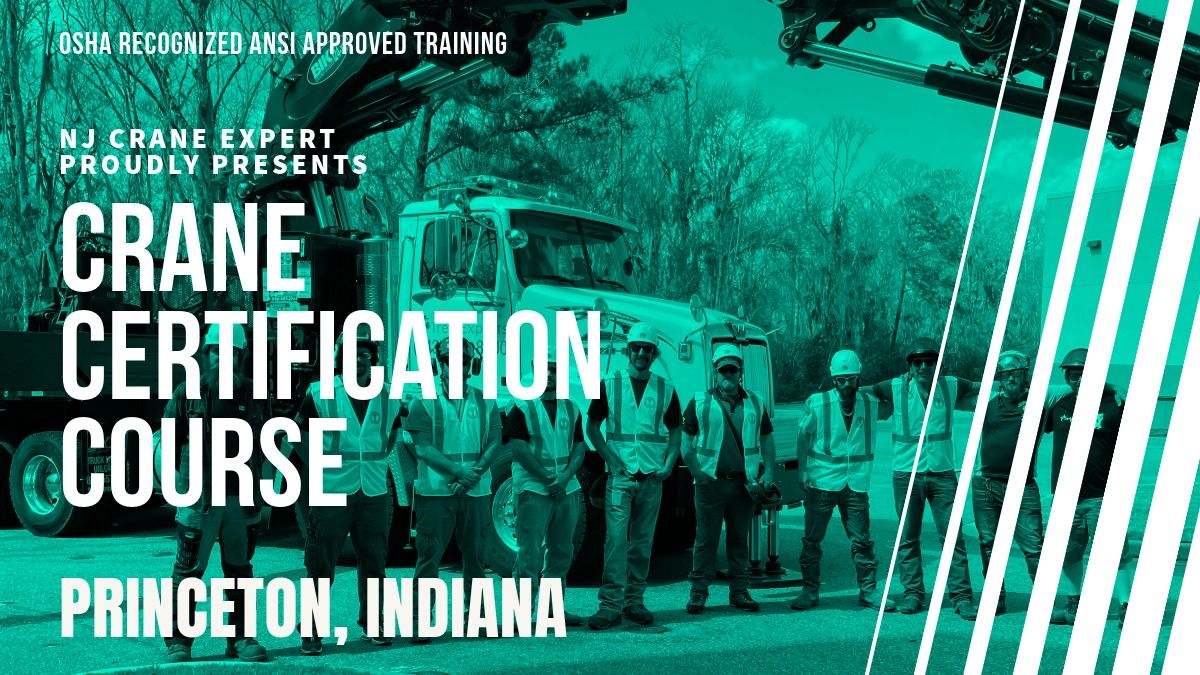 Indiana NCCER Crane & Knuckleboom Certification