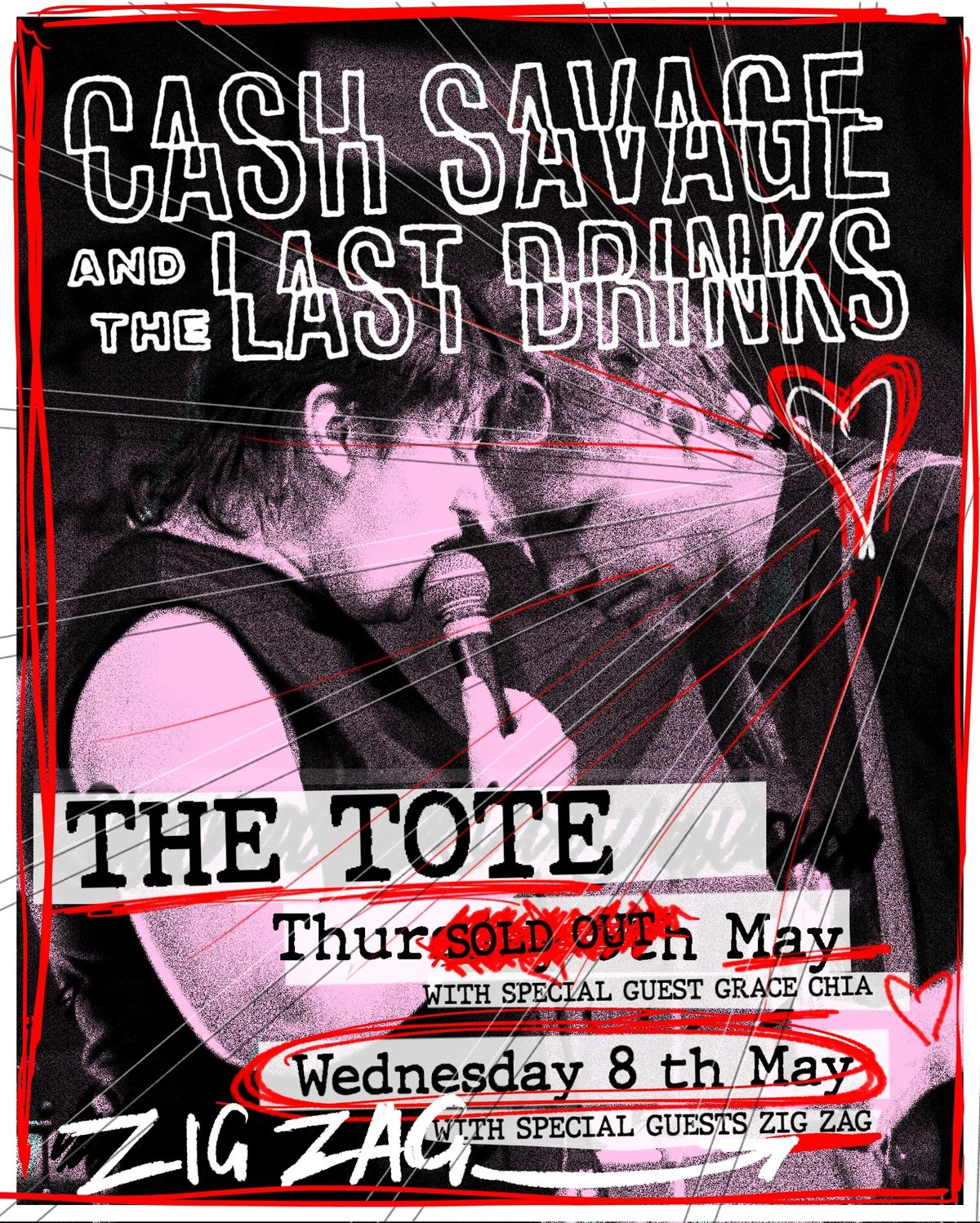 Cash Savage & The Last Drinks @ The Tote